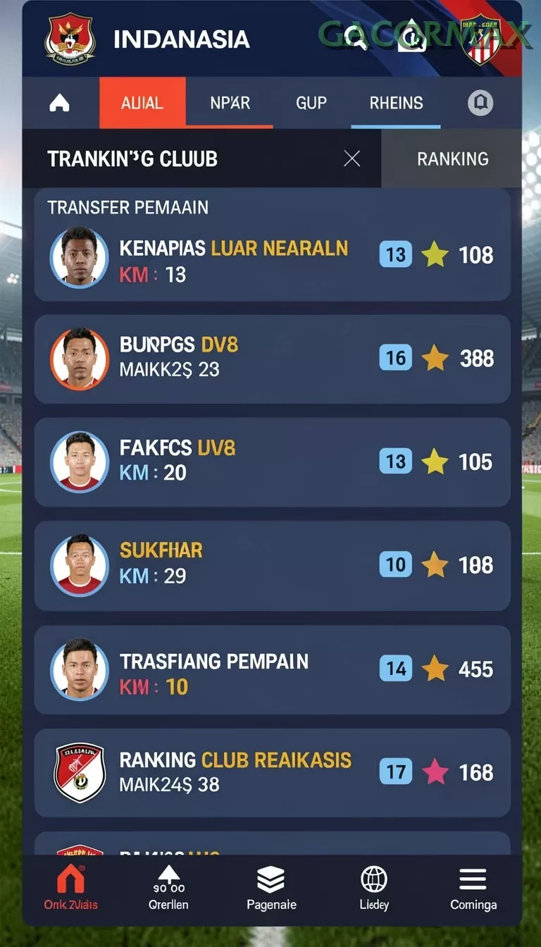 Cuplikan layar GOMU837 — pengaturan akun