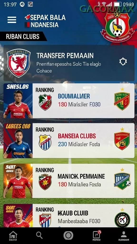 Cuplikan layar JAVO88 — aktivitas